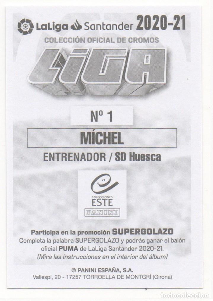 Cromos de f&uacute;tbol: ESTE 20-21 MICHEL. NUEVO. - Foto 2