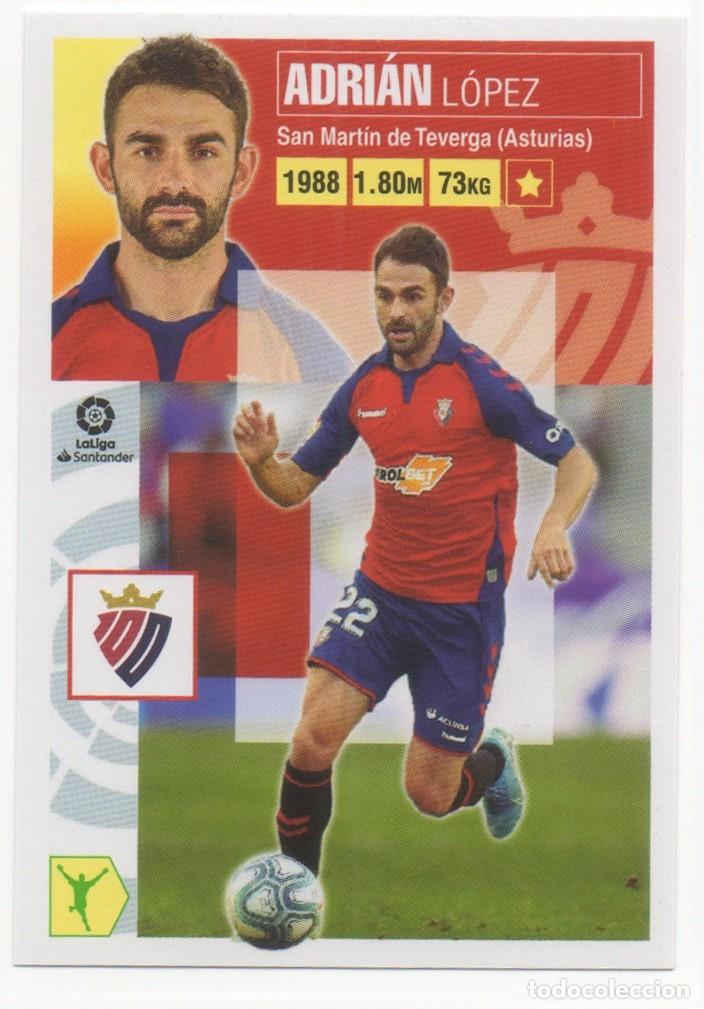 Cromos de f&uacute;tbol: ESTE 20-21 ADRI&Aacute;N. NUEVO. - Foto 1