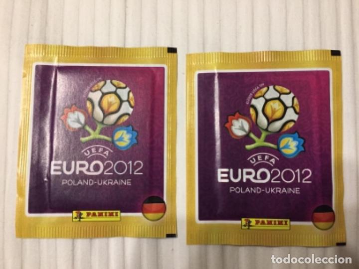 Cromos de f&uacute;tbol: 2 SOBRES SIN ABRIR EURO 2012 Panini - Foto 1