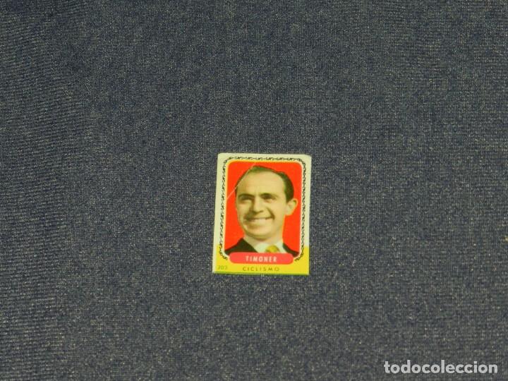 Cromos de F&uacute;tbol: CROMO TIMONER 203 CICLISMO - CAMPEONES 1956, EDT BRUGUERA, SIN PEGAR