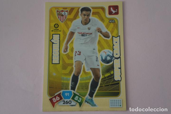 Cromos de F&uacute;tbol: CROMO CARD DE FUTBOL REGUILON DEL SEVILLA F.C. N&ordm; 452 LIGA ADRENALYN XL 2019-2020/19-20