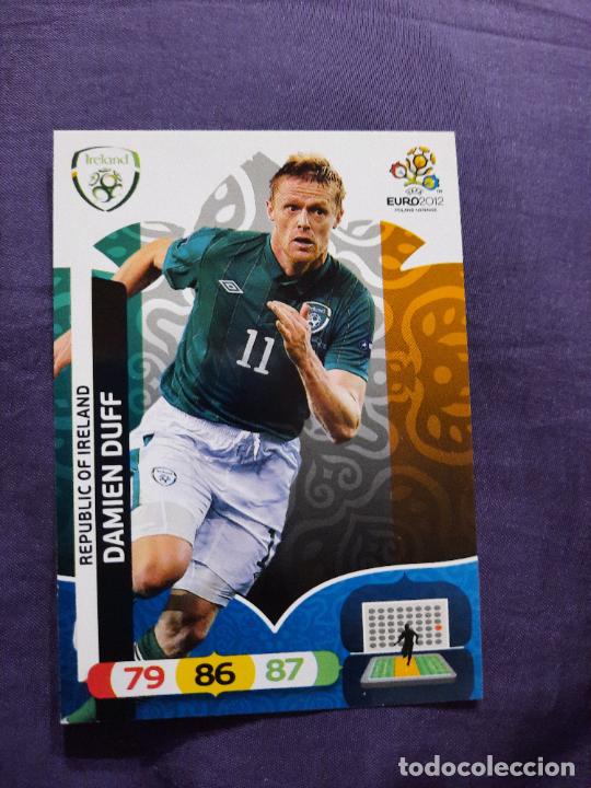 Fu&szlig;ball-Sticker: DUFF IRLANDA ADRENALYN 2012 EURO CROMO FUTBOL EUROCOPA 12 - RF0 - A9 - PG15