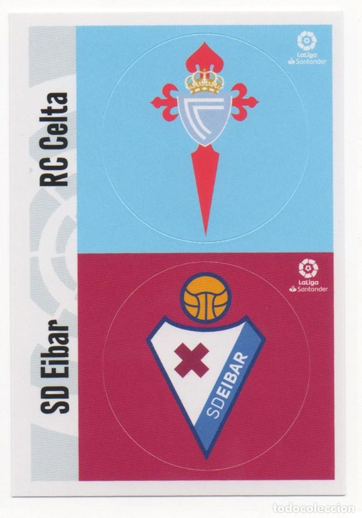 Cromos de f&uacute;tbol: ESTE 20-21 ESCUDOS DEL CELTA Y EIBAR. NUEVO. - Foto 1