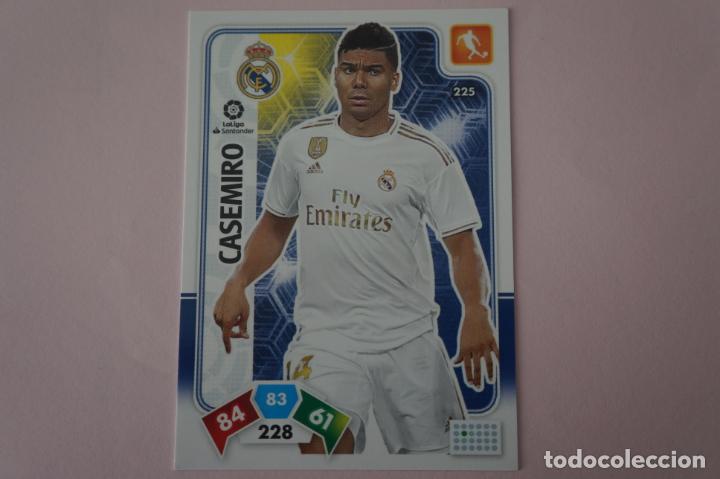 Cromos de F&uacute;tbol: CROMO CARD DE FUTBOL CASEMIRO DEL REAL MADRID C.F. N&ordm; 225 LIGA ADRENALYN XL 2019-2020/19-20