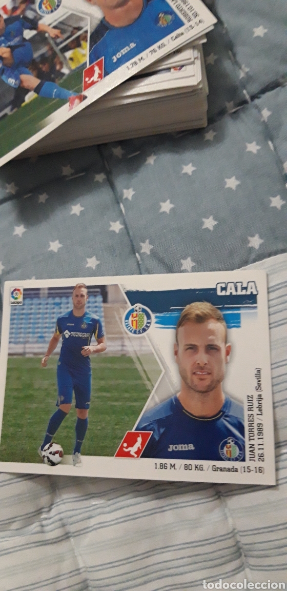 Cromos de f&uacute;tbol: Cala getafe este 15 16 2015 2016 sin pegar - Foto 1