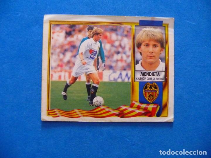 Cromos de f&uacute;tbol: MENDIETA VALENCIA CF LIGA 95 96 EDICIONES ESTE VENTANILLA - Foto 1