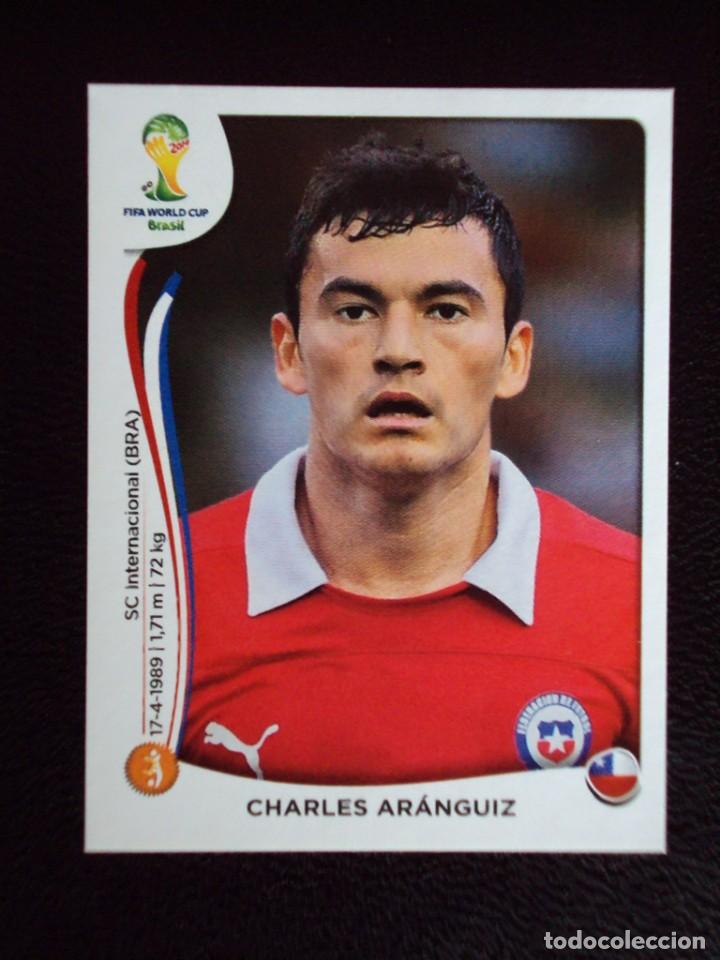 Cromos de Futebol: 161 CHARLES ARANGUIZ CHILE MUNDIAL FUTBOL BRASIL 2014 FIFA WORLD CUP PANINI CROMO NUEVO