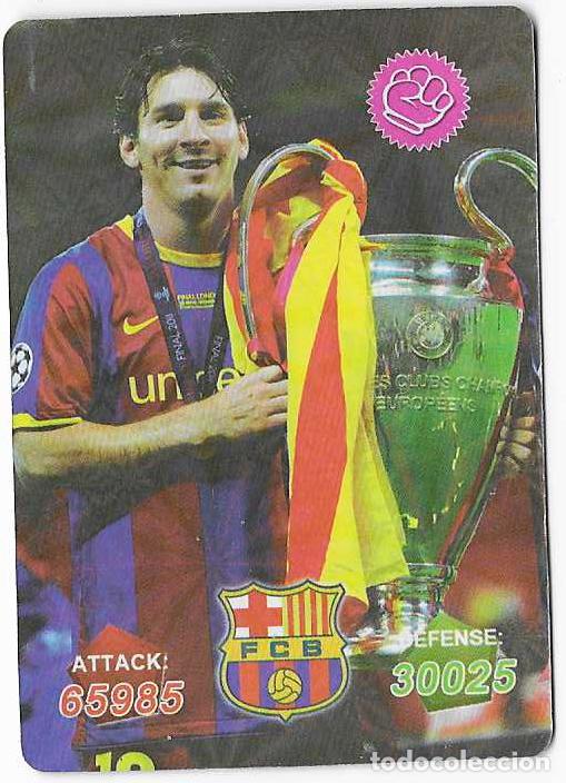 Cromos de f&uacute;tbol: messi -- card china -- rara - Foto 1