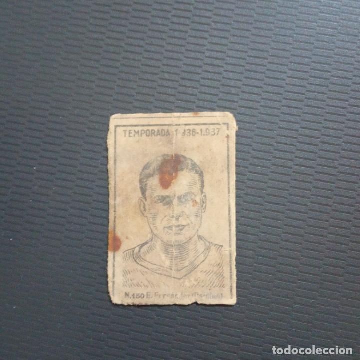 Cromos de Futebol: FERNANDEZ PAULINO CERILLAS Y FOSFOROS 1936 1937 CROMO FUTBOL LIGA 37 36 - RF0 - 150 - PG28-36