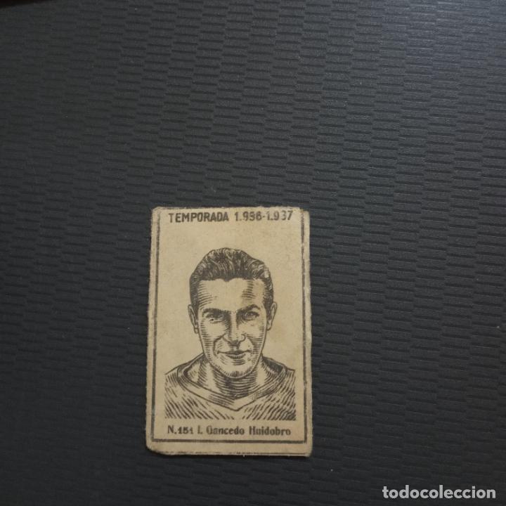 Cromos de Futebol: GANCEDO HUIDOBRO CERILLAS Y FOSFOROS 1936 1937 CROMO FUTBOL LIGA 37 36 - RF0 - 151 - PG28-36