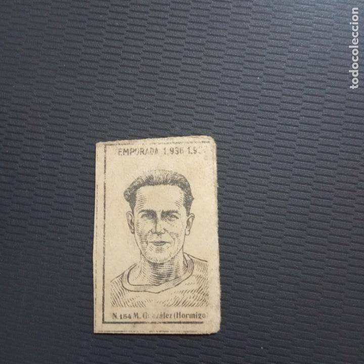 Cromos de Futebol: GONZALEZ HORMIGO XEREZ CERILLAS Y FOSFOROS 1936 1937 CROMO FUTBOL LIGA 37 36 - RF0 - 154 - PG28-36