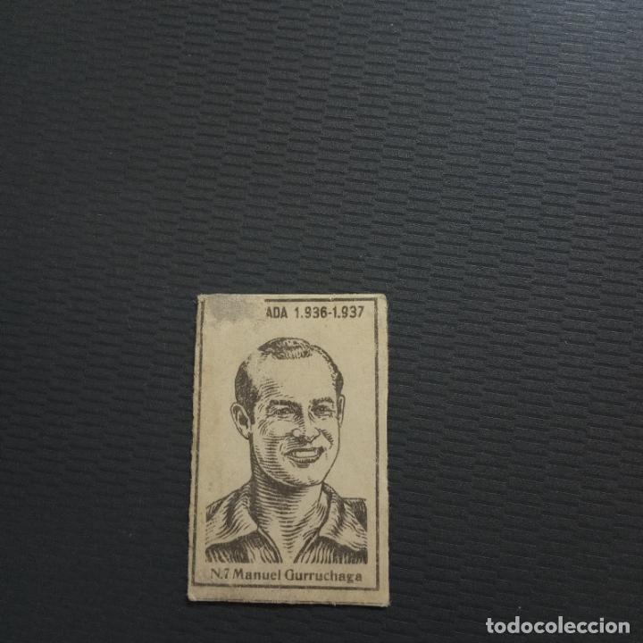 Cromos de Futebol: MANUEL GURRUCHAGA ARENAS GETXO CERILLAS Y FOSFOROS 1936 1937 FUTBOL LIGA 36 37 - RF0 - 6 - PG55-63