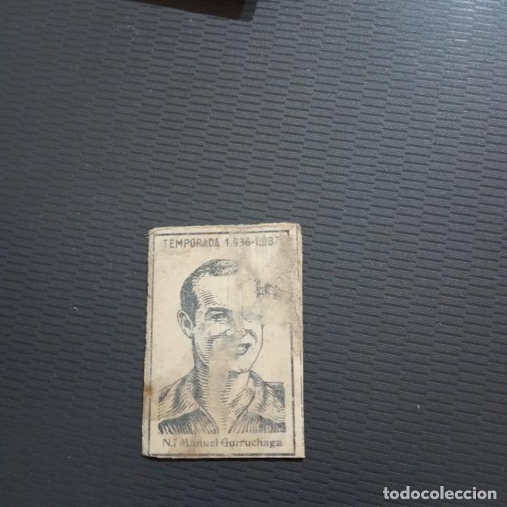 Cromos de Futebol: MANUEL GURRUCHAGA ARENA GETXO CERILLAS Y FOSFOROS 1936 1937 FUTBOL LIGA 36 37 - RF0 - 6 - PG55-63