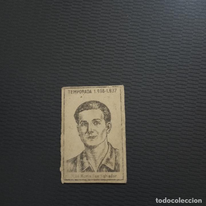 Cromos de Futebol: MARIO SAN SALVADOR CERILLAS Y FOSFOROS 1936 1937 CROMO FUTBOL LIGA 36 37 - RF0 - 14 - PG55-63