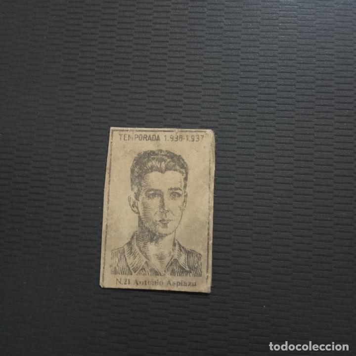 Cromos de Futebol: ANTONIO ASPIAZU CERILLAS Y FOSFOROS 1936 1937 CROMO FUTBOL LIGA 36 37 - RF0 - 21 - PG55-63