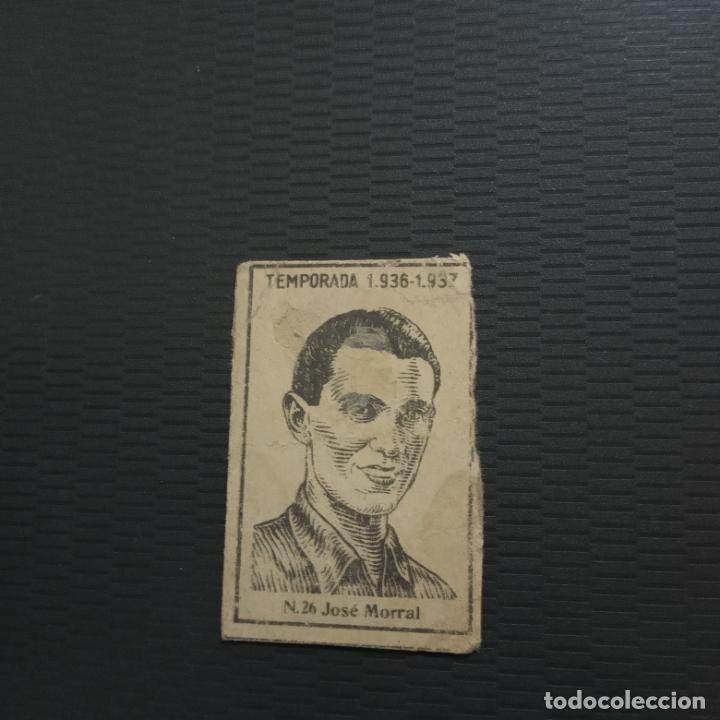 Cromos de Futebol: JOSE MORRAL CERILLAS Y FOSFOROS 1936 1937 CROMO FUTBOL LIGA 36 37 - RF0 - 25 - PG73-81