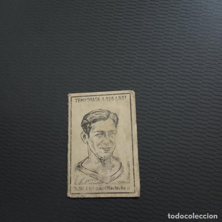 Cromos de Futebol: MACHICHA CERILLAS Y FOSFOROS 1936 1937 CROMO FUTBOL LIGA 36 37 - RF0 - 251 - PG100-108