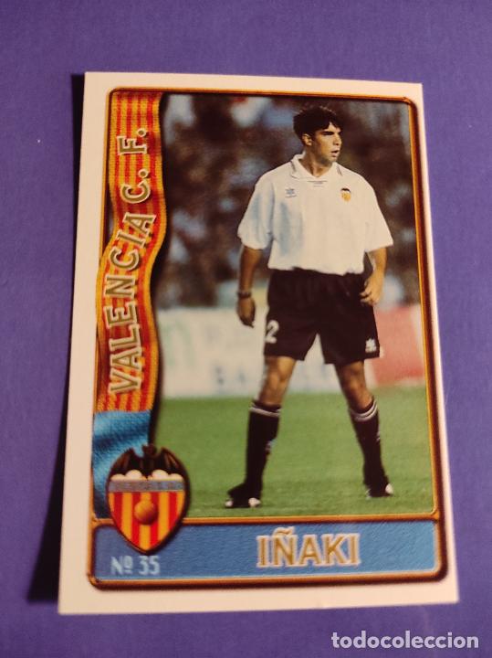 Figurine di Calcio: 35 I&Ntilde;AKI VALENCIA MUNDICROMO FICHAS LIGA 1996 1997 96 97