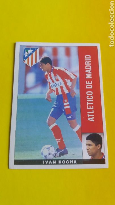 Cromos de f&uacute;tbol: Ivan rocha.baja 95/96.Nunca pegado - Foto 1