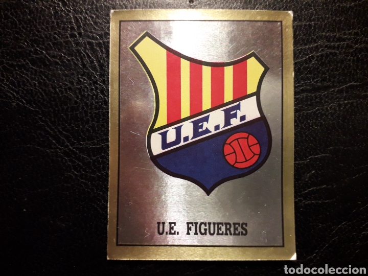Figueres No 384 Spain Escudo U.E Panini Futbol 89 