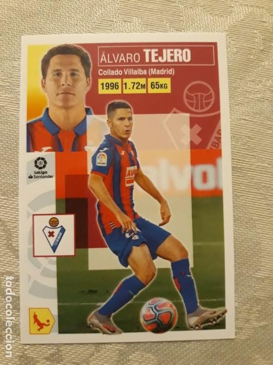 Cromos de f&uacute;tbol: TEJERO N&ordm; 4 EIBAR LIGA ESTE 2020-2021 - Foto 1