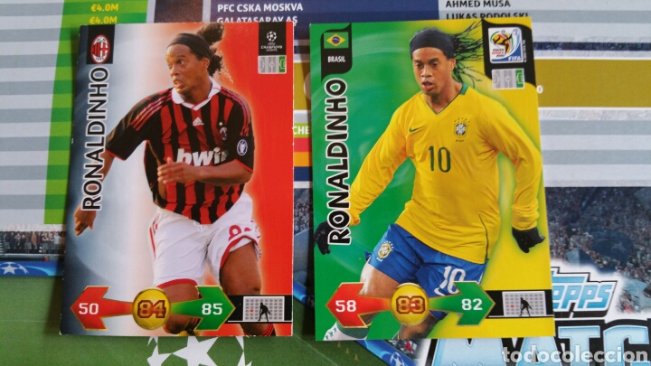 Cromos de f&uacute;tbol: Ronaldinho 2009 2010 - Foto 1