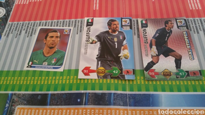 Cromos de f&uacute;tbol: Buffon 2010 fifa World cup - Foto 1