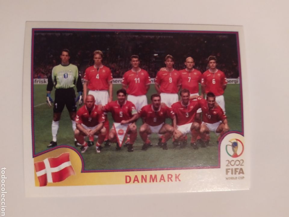 Cartes &agrave; collectionner de Football: FIFA World Cup Korea Japan 2002 panini alineaci&oacute;n n&deg; 79 Dinamarca