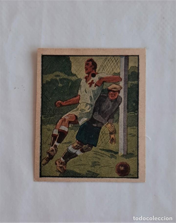 Cromos de f&uacute;tbol: CROMO ESTUDIANTIL NUMERO 1 - 1941 JUEGO F&Uacute;TBOL 97