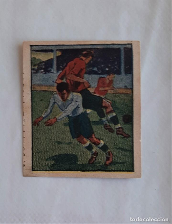 Cromos de f&uacute;tbol: CROMO ESTUDIANTIL NUMERO 1 - 1941 JUEGO F&Uacute;TBOL 96