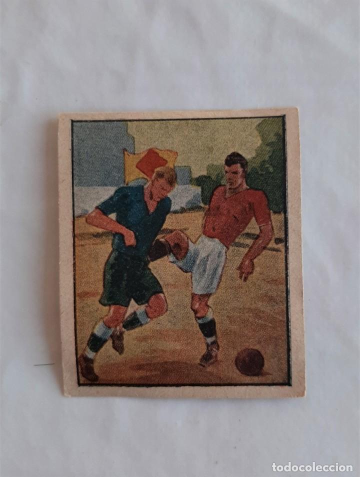 Cromos de f&uacute;tbol: CROMO ESTUDIANTIL NUMERO 1 - 1941 JUEGO F&Uacute;TBOL 92