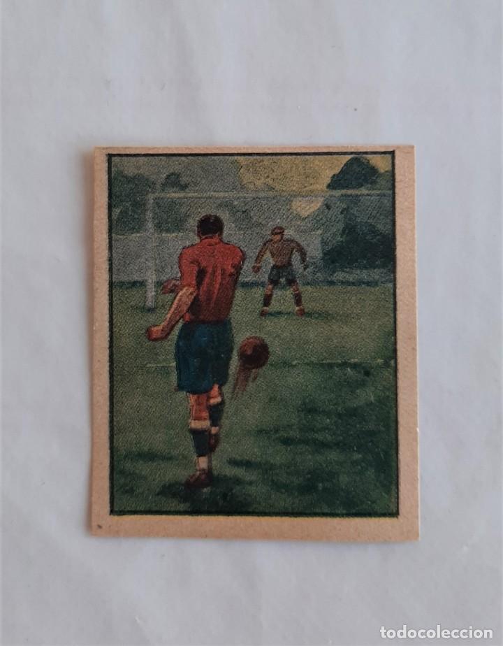 Cromos de f&uacute;tbol: CROMO ESTUDIANTIL NUMERO 1 - 1941 JUEGO F&Uacute;TBOL 91