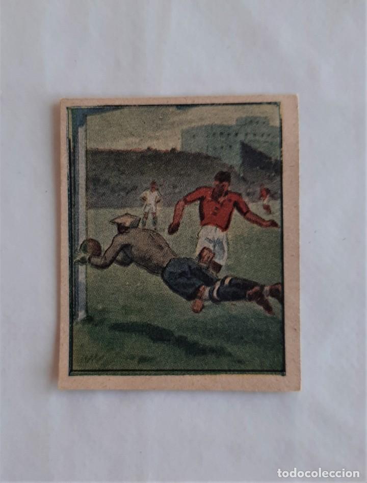 Cromos de f&uacute;tbol: CROMO ESTUDIANTIL NUMERO 1 - 1941 JUEGO F&Uacute;TBOL 90