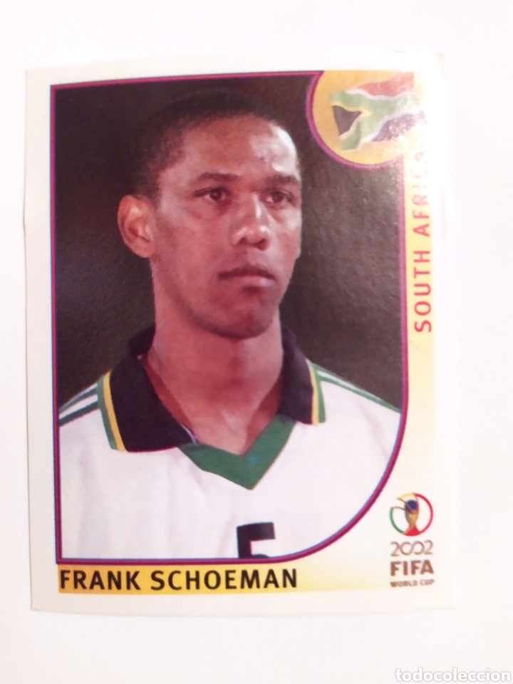 Fu&szlig;ball-Sticker: FIFA World Cup Korea Japan 2002 panini Schoeman n&deg; 157 Sud&aacute;frica