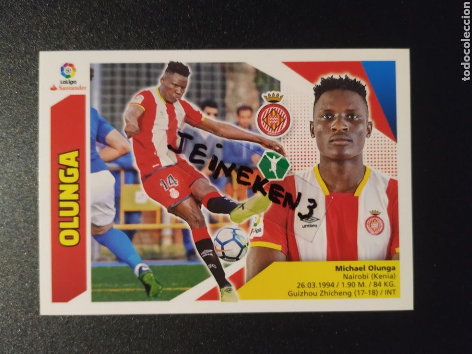 Cromos de f&uacute;tbol: Este 2017/18 1 BIS Kayode (Coloca) Girona - Foto 1