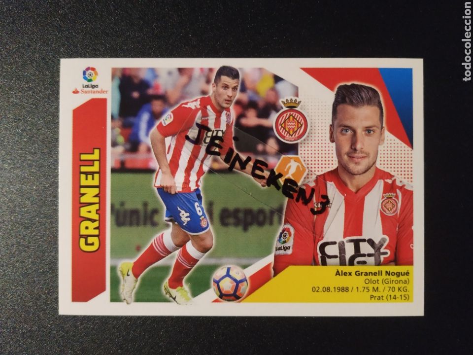 Cromos de f&uacute;tbol: Este 2017/18 10 Granell Girona - Foto 1