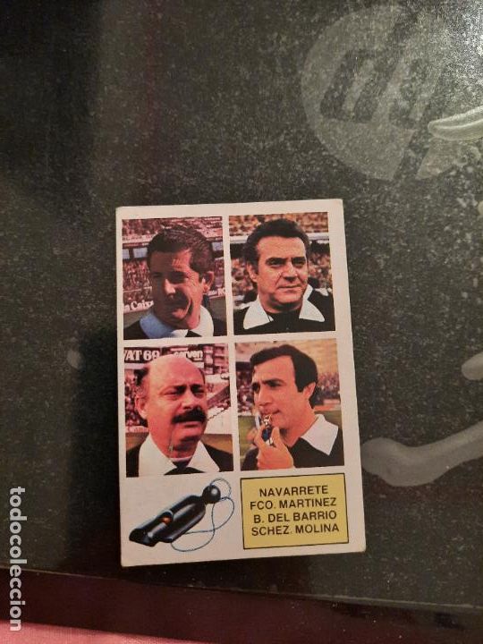 Fu&szlig;ball-Sticker: MOLINA NAVARRETE BARRIO ESTE 1982 1983 CROMO FUTBOL LIGA 82 83 - RF0 - SIN PEGAR - 104
