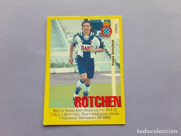 Cromos de Futebol: CROMO FUTBOL ROTCHEN LIGA 1999 2000 N&ordm; 119A COLECCION ALBUM PANINI SIN PEGAR