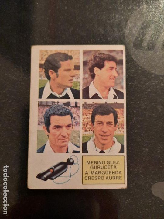Cartes &agrave; collectionner de Football: MERINO GURUCETA MARGUENDA ESTE 1982 1983 CROMO FUTBOL LIGA 82 83 - RF0 - SIN PEGAR - 189