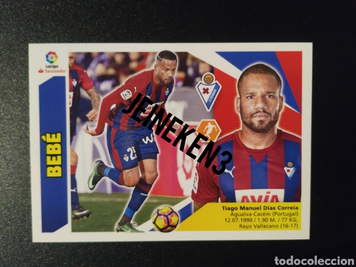 Cromos de f&uacute;tbol: Este 2017/18 13 BIS Bebe (Coloca) Eibar - Foto 1