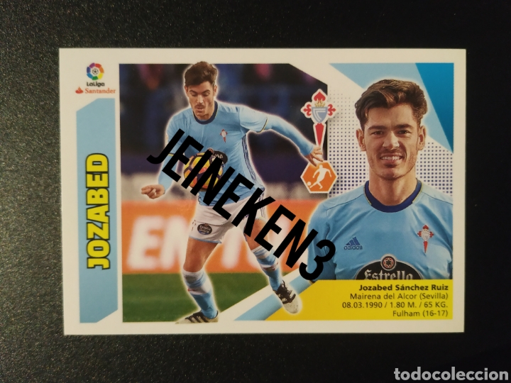 Cromos de f&uacute;tbol: Este 2017/18 12A Jozabed Celta - Foto 1