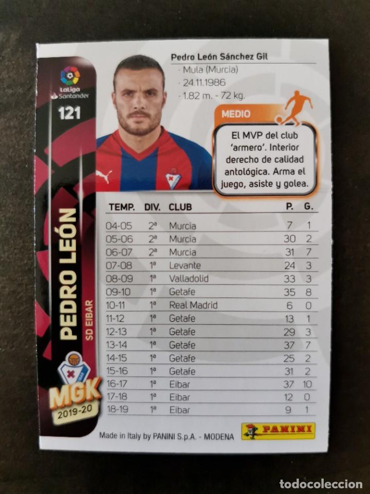 Cromos de f&uacute;tbol: Megacracks 2019/20 #121 Pedro Le&oacute;n SD Eibar - Foto 2