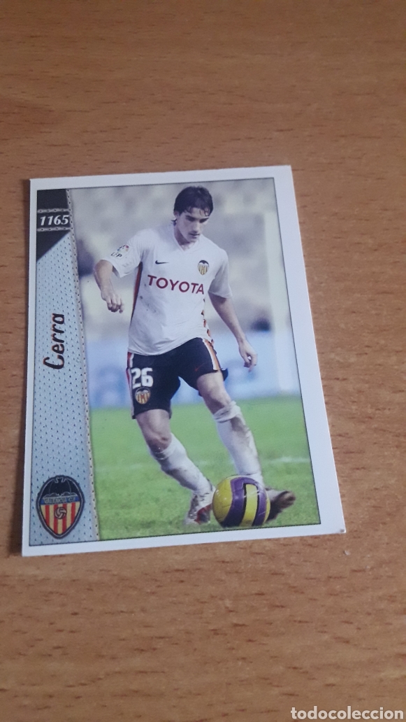 Fu&szlig;ball-Sticker: Mundicromo 06 07 1165 Cerra Valencia fichaje