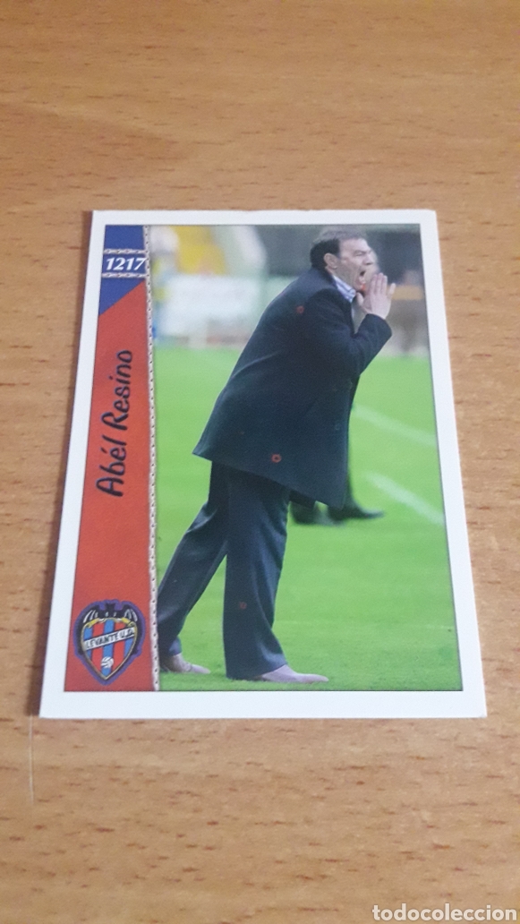 Fu&szlig;ball-Sticker: Mundicromo 06 07 1217 Abel Resino Levante fichaje