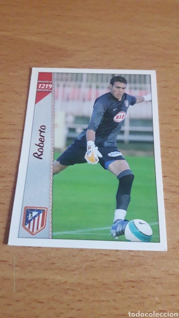 Figurine di Calcio: Mundicromo 06 07 1219 Roberto Atl&eacute;tico de Madrid fichaje