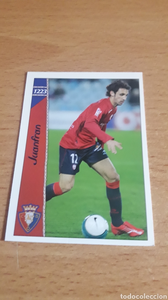 Fu&szlig;ball-Sticker: Mundicromo 06 07 1223 Juanfran Osasuna fichaje