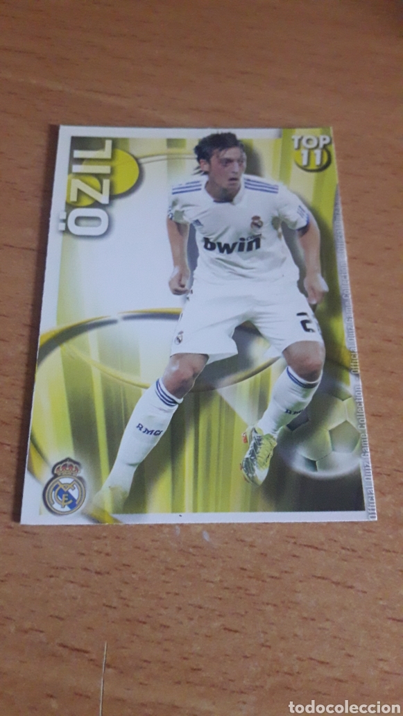 Figurine di Calcio: Mundicromo 2011 632 Ozil Real Madrid top mate
