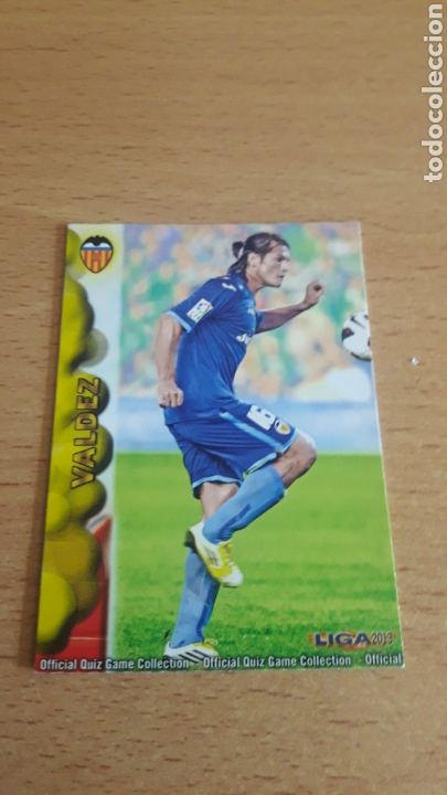 Football Stickers: Mundicromo 2013 1114 Valdez Valencia fichaje +II