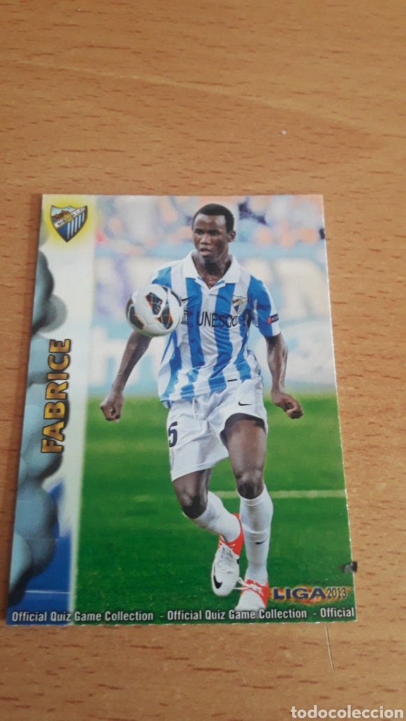 Fu&szlig;ball-Sticker: Mundicromo 2013 1115 Fabrice M&aacute;laga fichaje +II