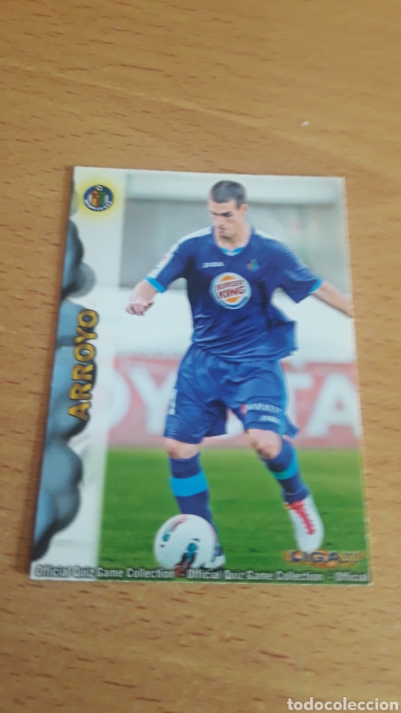 Figurine di Calcio: Mundicromo 2013 1124 Arroyo Getafe fichaje +II